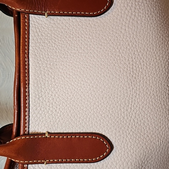 Dooney & Bourke Brielle Blush Pink Pebble Leather Satchel With Wallet - Picture 5 of 15